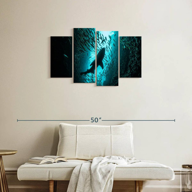 Brampt Shark Depth, 22" H x 36" W