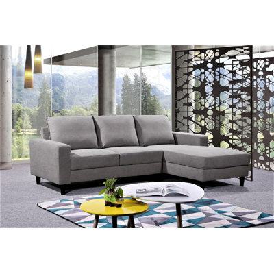 Pamila Upholstered L-Shaped Sectional