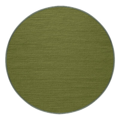 Tapis vert uni lavable à la machine