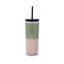 Acrylic Tumbler With Straw, Petite Stripe