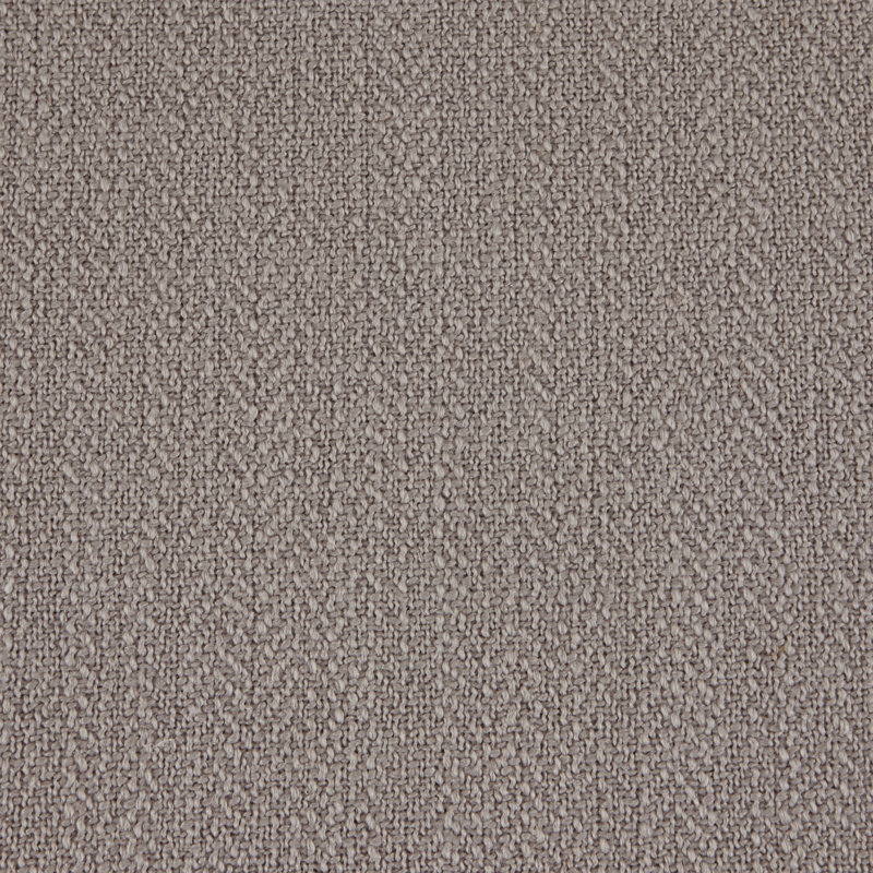 Banc rembourré gris clouté avec pieds en bois massif 49,5 po Alfordsville, Gris / Noyer foncé