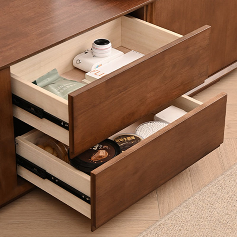 Nut-brown Solid Wood TVStands