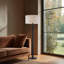 Lampe sur pied à tube 1 lumière Laz-1013964410