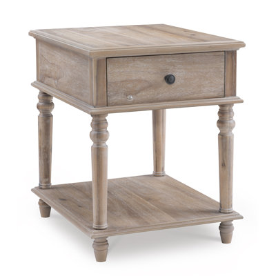 Francine End Table with Storage