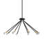 Anika 8 Light Metal Dimmable Sputnik Chandelier