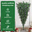 vidaXL Upside-down Artificial Pre-lit Christmas Tree with Ball Set-1060985256