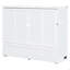 Lit escamotable double avec port USB et grand tiroir-124917596-124917595