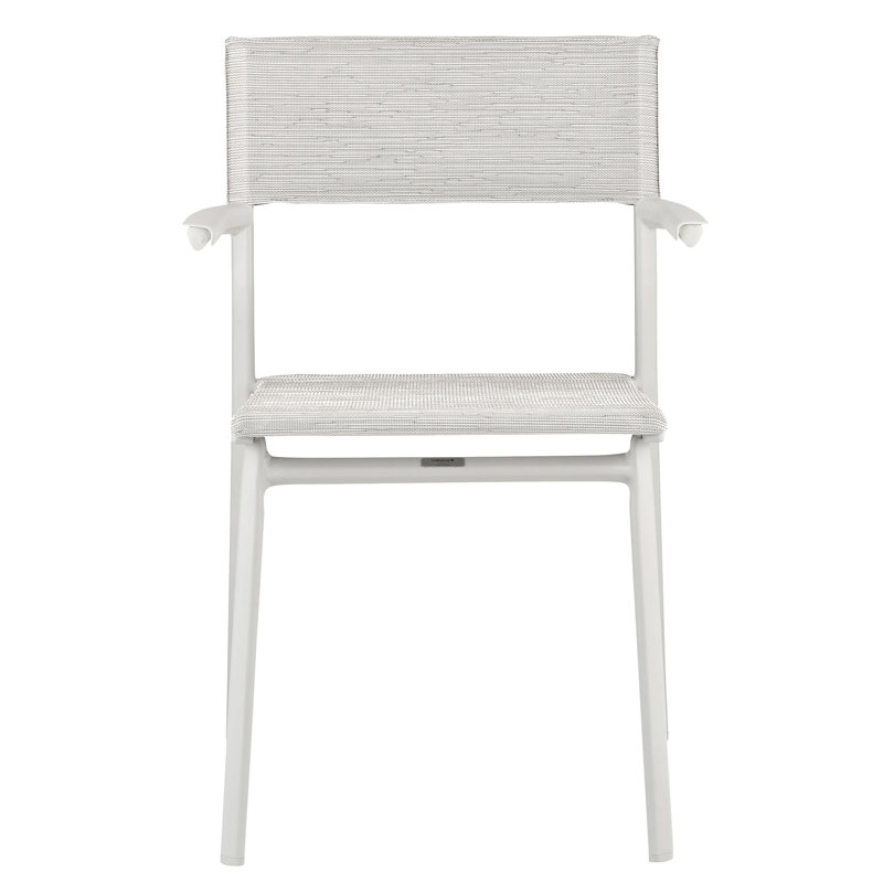 Fauteuil de terrasse empilable, Galet, Sable