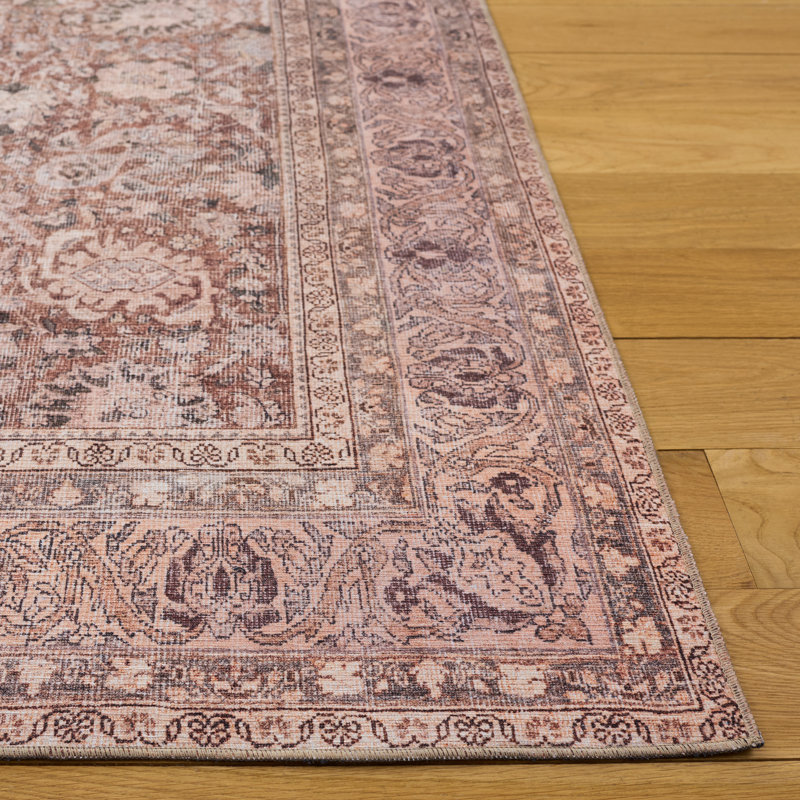 Vintage Heriz Performance Machine Washable Oriental Rug, Rectangle 5' x 7'6"
