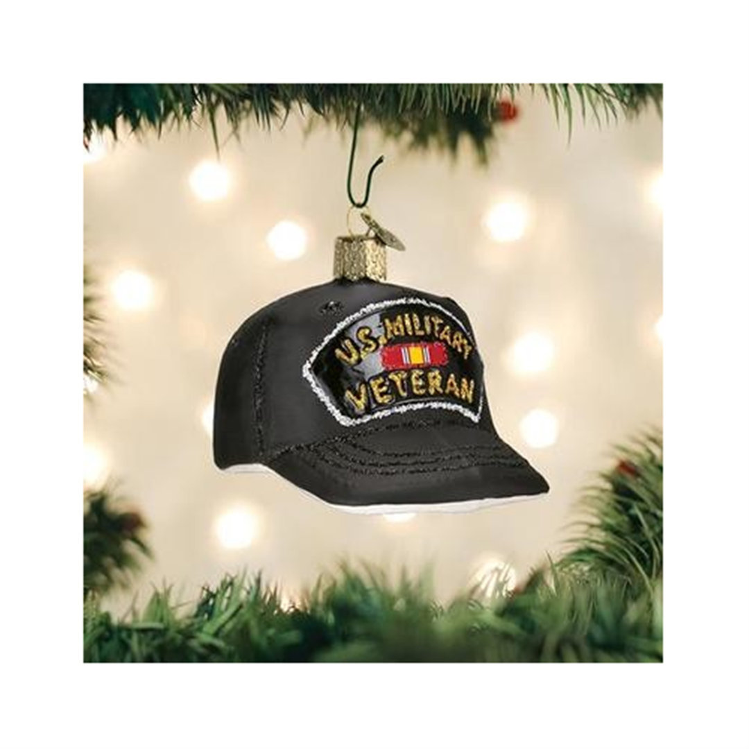 2.25'' Handmade Glass Hanging Figurine Ornament Old World Christmas