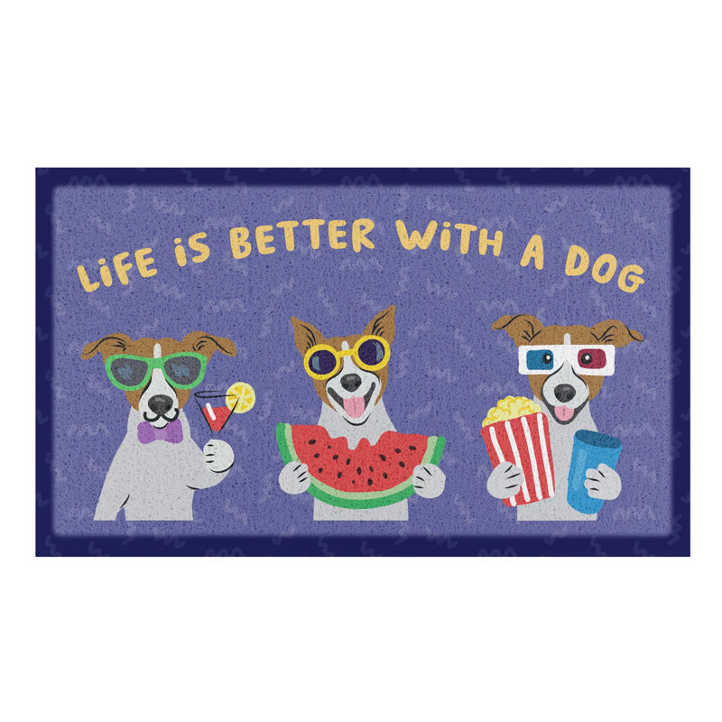 Savorey Non-Slip Animal Print Doormat