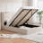Upholstered Platform Bed with Hydraulic Lift-1630186699-1630187312