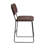 Andoche Faux Leather Iron Frame Upholstered Stool-66324908-118658269