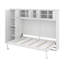 Grand lit escamotable avec armoires-658907197