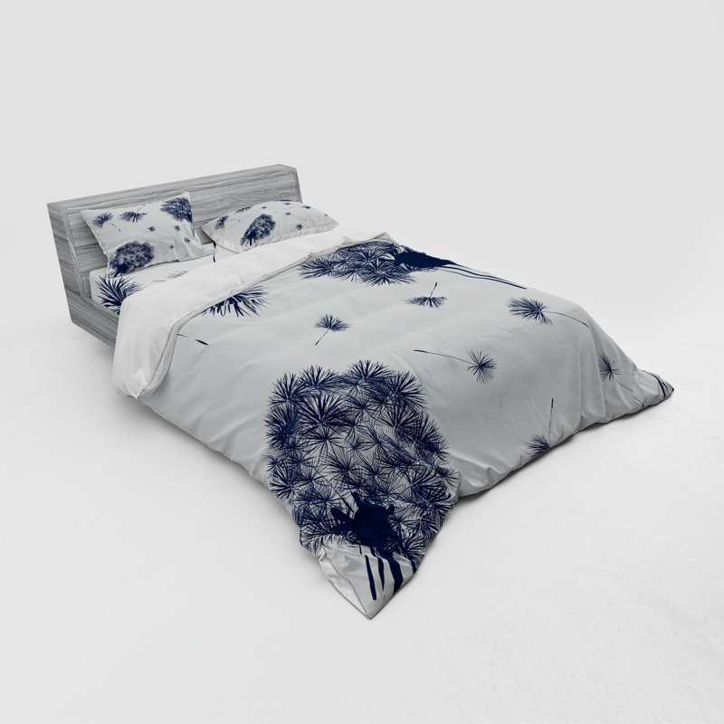 Farmhouse / Country Polyester Duvet Cover, Queen Duvet Cover + 3 Additional Pieces