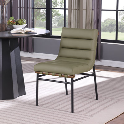 Chaise en cuir Burke