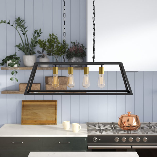 Trent Austin Design® Enciso 4 - Light Kitchen Island Pendant & Reviews ...