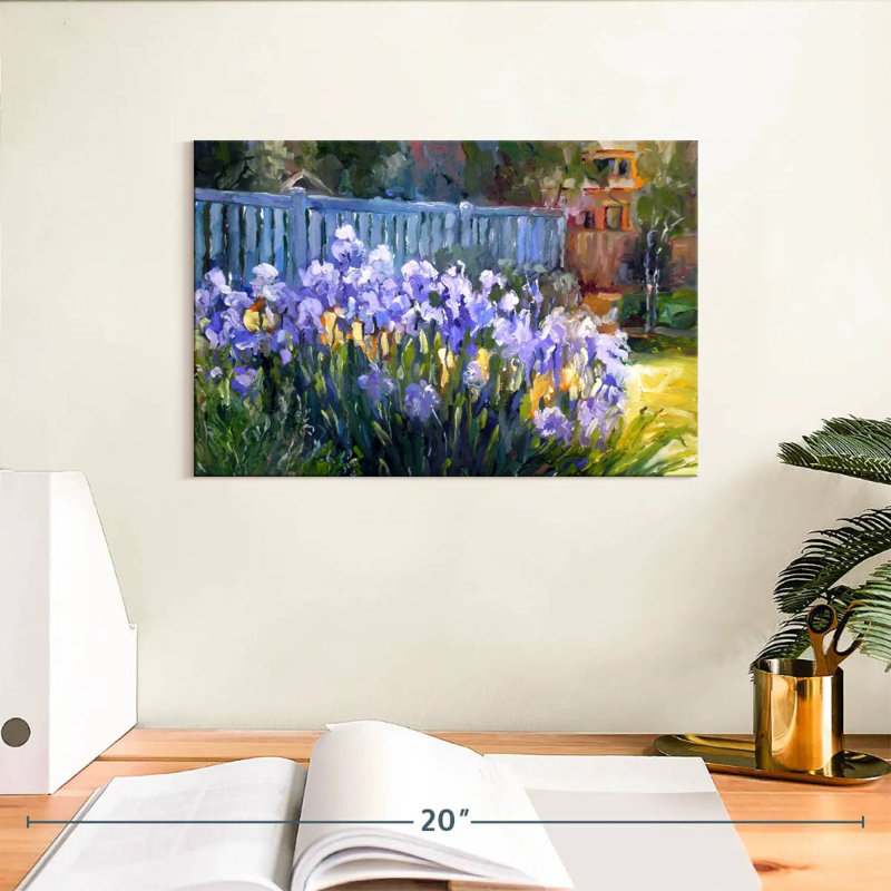 Fleurs Harisk Iris, H 8 po x l 12 po