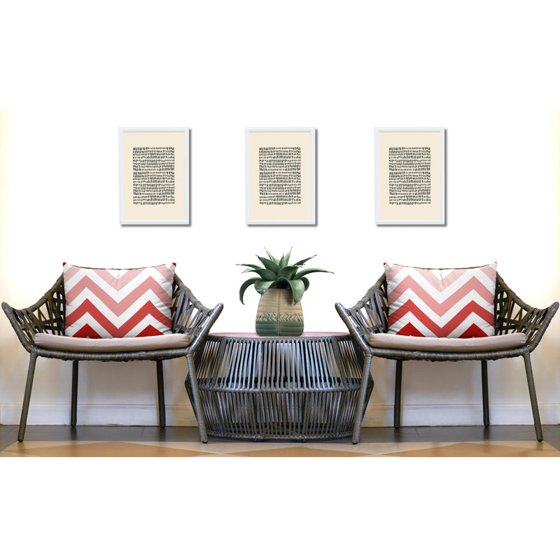 Housse et insert de coussin rectangulaire en polyester pour l'intérieur et l'extérieur, Rouge