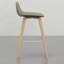 Deux pièces, tabouret de bar intérieur rembourré