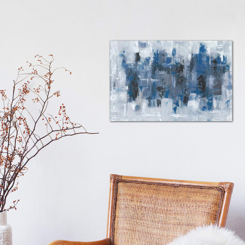 Midtown Moonlight by Emma Bell - Print on Canvas, 66.04 cm H x 45.72 cm W x 1.91 cm D, No Frame
