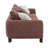 Mardi Maroon Tweed Sofa W/3 Pillows