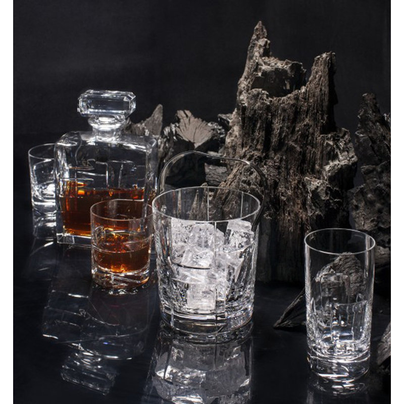 Portrait Lead Crystal Whiskey Decanter
