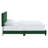 Celine Channel Tufted Performance Velvet Platform Bed-1029404567-1029404584