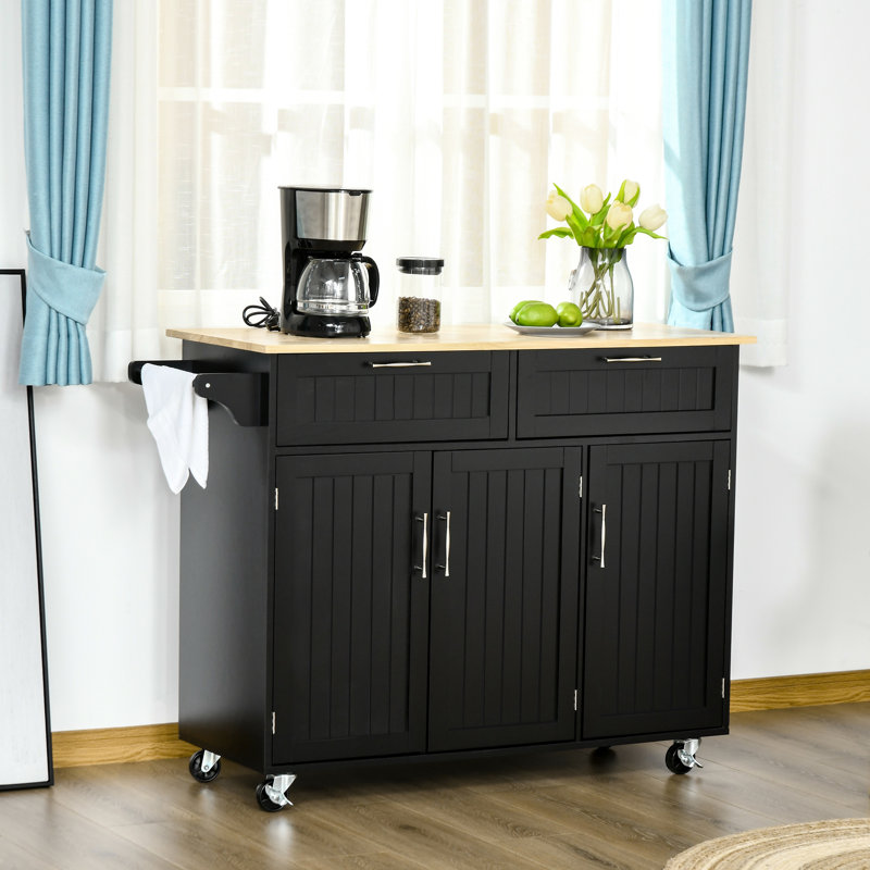 Armoire décorative, îlot de cuisine mobile avec rangement, chariot de cuisine, armoire 3 portes