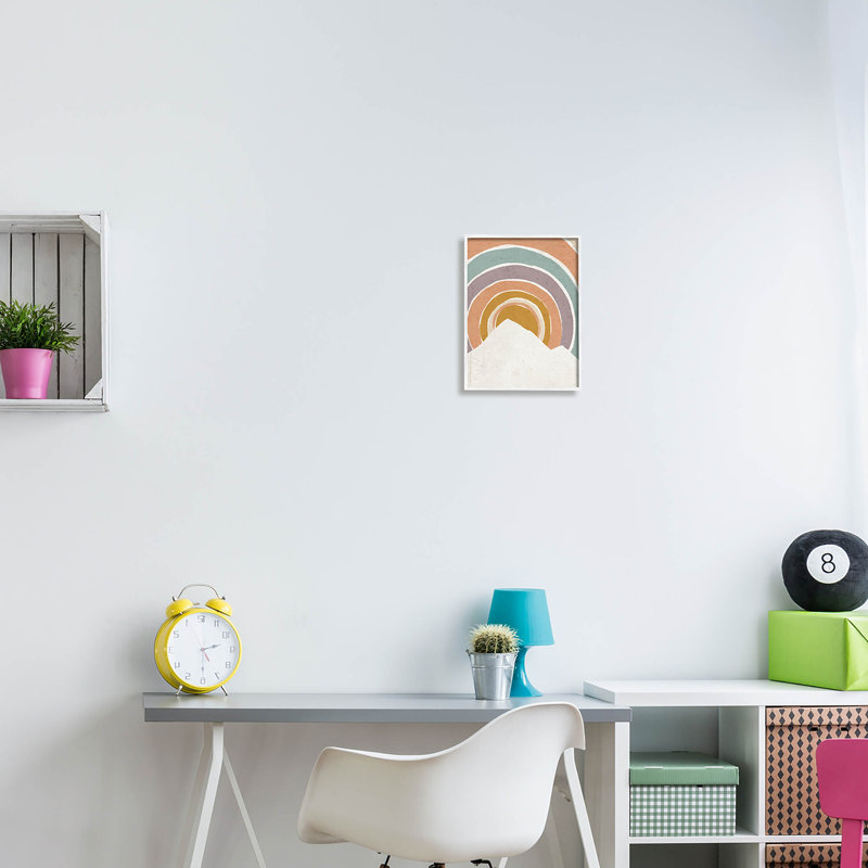 Art de la giclée encadrée par Loni Harris, H 14 po x l 11 po x P 1,5 po, Giclée encadrée blanc bord de mer