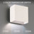 Aluminium LED Flush Mounted Sconce-55898172-55898175