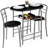 Dismukes 2 - Person Four Leg Dining Set-767518216-767518223-727511947