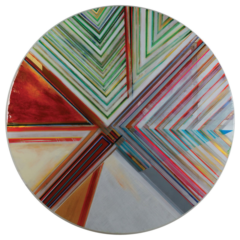 Abstract Non-Wall Damaging Wall Decal
