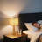 Bohemian Rattan Wicker Bedside Lamp