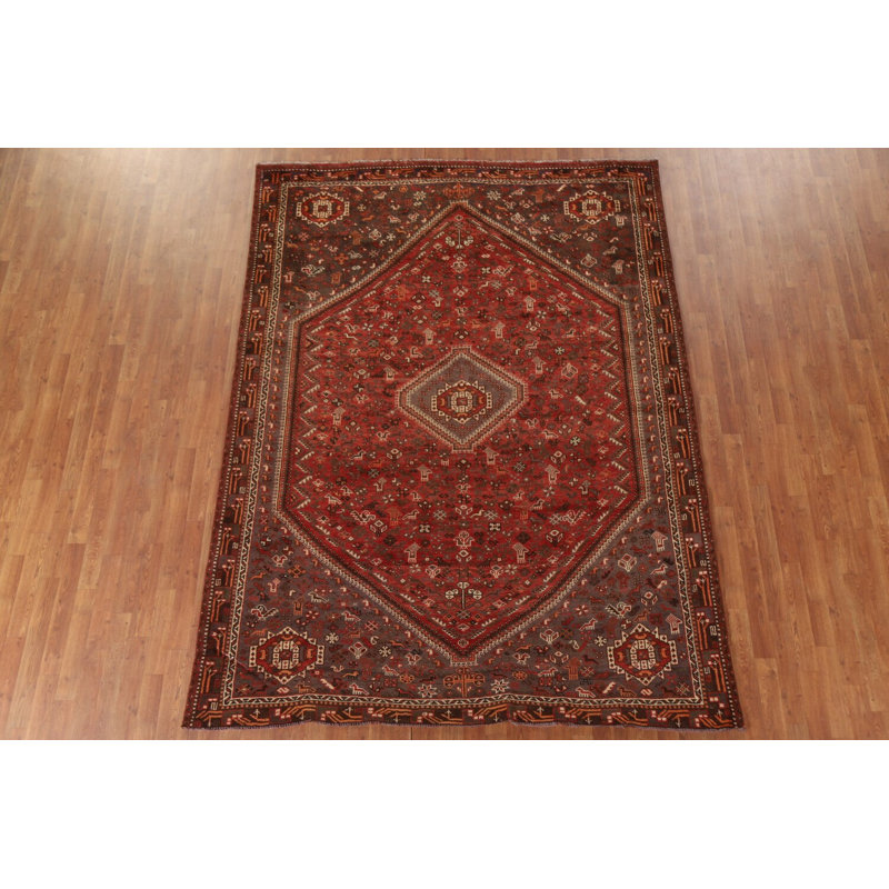 Tapis traditionnel à teinture végétale 7 x 10