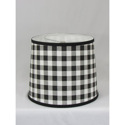 10 in. H x 12 in. W Cotton Drum Lamp Shade
