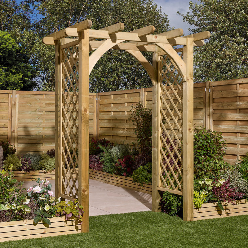 Rowlinson Cheltenham Arch, 225cm H x 179cm W x 129.5cm D