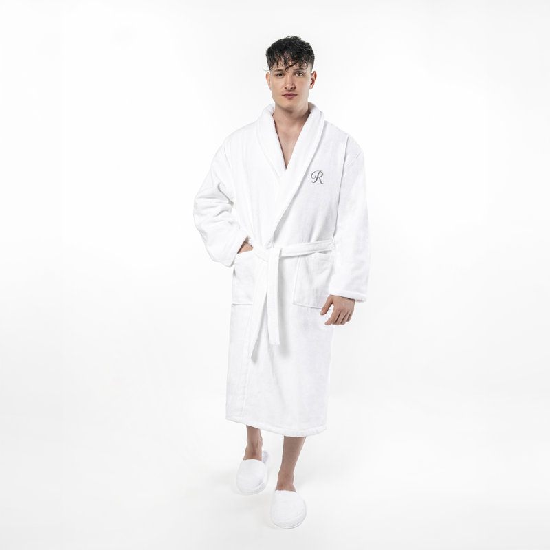 Peignoir Linov Home Textiles 100% coton turc unisexe personnalisé, TG, R