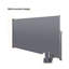 Auvent latéral rétractable pour écran de 138 po x 71 po, imperméable et résistant aux rayons UV (gris)-128948592-128948591