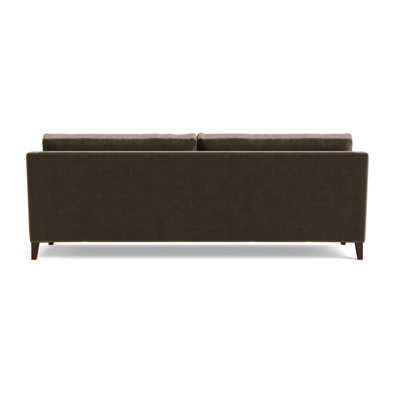 Gigi No Skirt 95 Sofa, Performance Velvet - Otter, Sienna