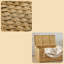 Panier de rangement avec couvercle, bac de rangement de 42,3 gallons (160 L), panier de rangement pour couverture tissée avec poignées, doublure pliable et amovible, structure en métal, pour chambre à coucher, salle de lavage, naturel-1061730491