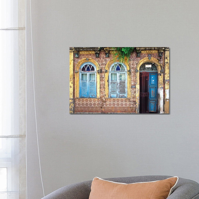 Remnants Of Portugal, Salvador, Brazil by Jim Nilsen - Wrapped Canvas Print, 66.04 cm H x 45.72 cm W x 1.91 cm D