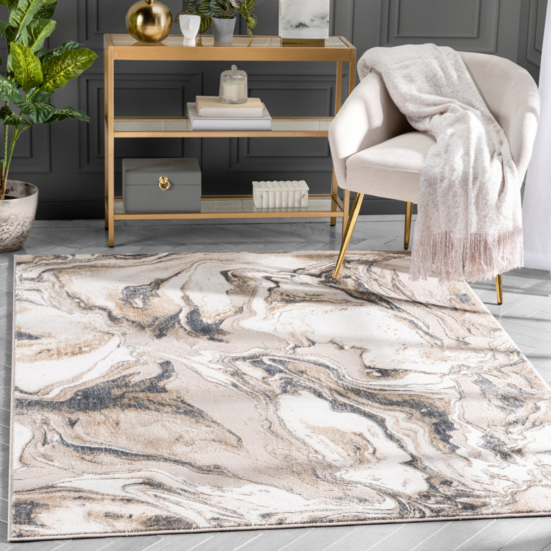 Cairo Fay Ivory Rug, Rectangle 120 x 160 cm