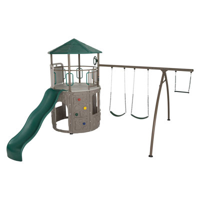 Lifetime Adventure Tower Swing Set