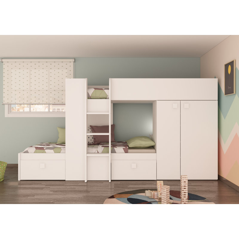 European Single (90 X 200 Cm) Bunk Bed Bed Frame