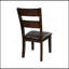 Ensemble de 2 chaises d'appoint de style classique