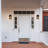 Harlow Glass Wall Light
