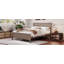 Grand lit plateforme Mid-Century en bois avec tête de lit et rangement spacieux sous le lit-1680039715-1680039714