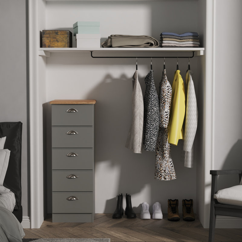 Daneil 40cm W Manufactured Wood Bedside Table