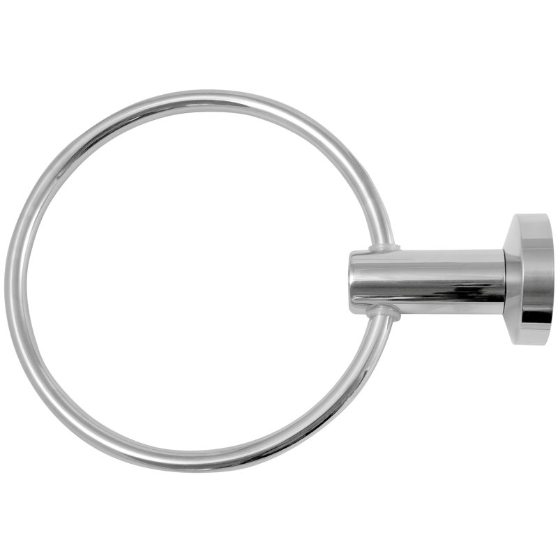 Nirvana Towel Ring, Polished